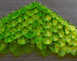wholesale 500pcs Plastic Clear Green Dragon Scale,ScaleMaille,Scale Mail Armor,Chainmaille,Mermaid Scale,Scale Maille Supplies