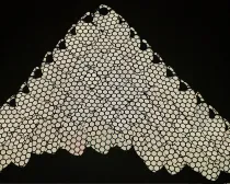 100pcs Large Silver Reflective Fux Leather Dragon Scale Handmade Rainbow Holographic ScaleMaille Maille Chainmaille Mermaid Scale