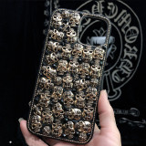 Handmade Gothic Vintage Skull Phone Case