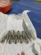 Wholesale 50pcs Giant Spikes Screwback 20x77mm Cone Studs Rivets Metal Tree Spikes Studs for Punk Style Clothing Accessories DIY Craft Decoration