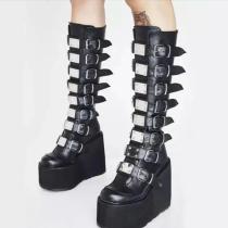 Demonia Platform Gothic Punk   High Boots