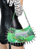 Print Spike Punk  Handbag