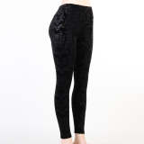 Gothic Victorian High Waist Leggings Pants