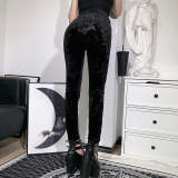 Gothic Victorian High Waist Leggings Pants