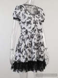 Black and White Gothic Dress