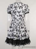 Black and White Gothic Dress