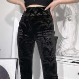 Gothic Victorian High Waist Leggings Pants