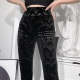 Gothic Victorian High Waist Leggings Pants