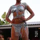 Solid Chain Two Piece Set with Tassels