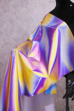 Rainbow TPU Fabric,Soft Iridescent TPU,Iridescent TPU,Theater,Crafts,HandBag Fabric for rave clothing festival outfits By the Yards