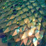 Wholesale 500pcs Plastic Glitter Iridescent Dragon Scales,Scale Maille Bulk Supplies,ScaleMaille,Scale Mail Armor,Chainmaille,Mermaid Scale