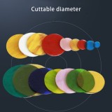 Easy Cutting Lens Glass Circle Cutter Tool Stained Glass & Regular Glass