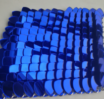 Wholesale 500pcs Plastic Acrylic Mirror Blue Dragon Scales,Scale Maille Bulk Supplies,ScaleMaille,Scale Mail Armor,Chainmaille,Mermaid Scale
