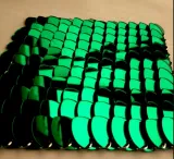Wholesale 500pcs Plastic Acrylic Mirror Green Dragon Scales,Scale Maille Bulk Supplies,ScaleMaille,Scale Mail Armor,Chainmaille,Mermaid Scale