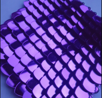 Wholesale 500pcs Plastic Acrylic Mirror Purple Dragon Scales,Scale Maille Bulk Supplies,ScaleMaille,Scale Mail Armor,Chainmaille,Mermaid Scale