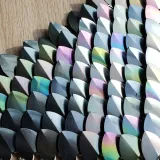 Wholesale  500pcs Large Size Holographic Iridescent Dragon Scale,ScaleMaille,Scale Mail Armor,Chainmaille,Mermaid Scale,Scale Maille Supplies