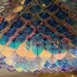 Wholesale 500pcs Plastic Acrylic Mirror Iridescent Dragon Scales,Scale Maille Bulk Supplies,ScaleMaille,Scale Mail Armor,Chainmaille,Mermaid Scale