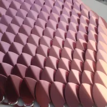Wholesale 500pcs Rose Gold Large Anodized Aluminum Dragon Scales ,3D Scalemail Scales Bulk and Chainmaille Scalemaille, Dragon Armor Cosplay High Quality