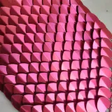 Wholesale 500pcs Magenta Large Anodized Aluminum Dragon Scales ,3D Scalemail Scales Bulk and Chainmaille Scalemaille, Dragon Armor Cosplay High Quality