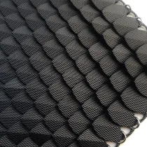 Wholesale 500pcs Large Black Alloy Dragon Scales with Dragon Scale Details ,3D Scalemail Scales Bulk and Chainmaille Scalemaille, Dragon Armor Cosplay High Quality