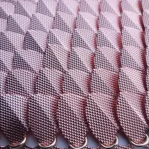 Wholesale 500pcs Large Rose Gold Alloy Dragon Scales with Dragon Scale Details ,3D Scalemail Scales Bulk and Chainmaille Scalemaille, Dragon Armor Cosplay High Quality