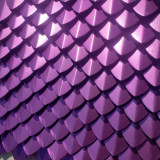 Wholesale 500pcs Purple Large Anodized Aluminum Dragon Scales ,3D Scalemail Scales Bulk and Chainmaille Scalemaille, Dragon Armor Cosplay High Quality
