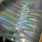 Holographic Transparent Soft PVC Vinyl  Fabric,Iridescent Rainbow Fabric,Hologram Holographic Fabric
