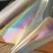Holographic  Soft PVC Vinyl  Fabric,Iridescent Rainbow Fabric,Hologram Holographic Fabric