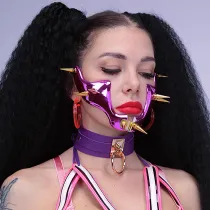 Cyber Punk Mask,,Halloween Mask,Festival Masquerade Mask