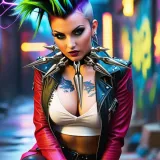 Handmade Large Spiked Black Rubber Punk Choker Collar for Men Women ,Gothic Extreme Spikes, Cyber Punk ,Alternative ,Goth,Rave Choker
