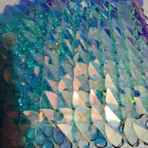 Wholesale 500pcs  Large Size Plastic  Glitter Iridescent Dragon Scales,Scale Maille Bulk Supplies,ScaleMaille,Scale Mail Armor,Chainmaille,Mermaid Scale