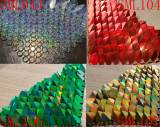 Wholesale 500pcs Large Size Holographic Green Iridescent Dragon Scale,ScaleMaille,Scale Mail Armor,Chainmaille,Mermaid Scale,Scale Maille Supplies