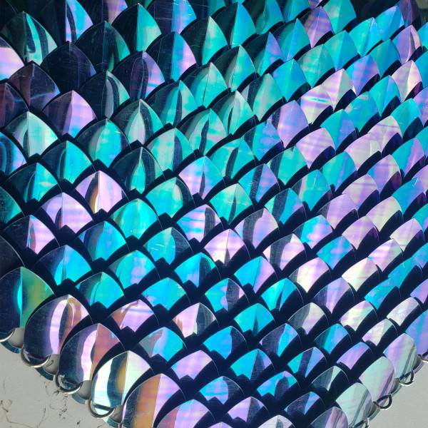 wholesale 500pcs Large Size  Dragon Scale,ScaleMaille,Scale Mail Armor,Chainmaille,Mermaid Scale,Scale Maille Supplies