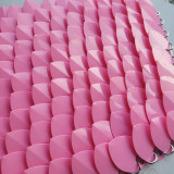wholesale 500pcs Large Size Pink Dragon Scale,ScaleMaille,Scale Mail Armor,Chainmaille,Mermaid Scale,Scale Maille Supplies