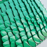 wholesale 500pcs Large Size Plastic Blue Dragon Scale,ScaleMaille,Scale Mail Armor,Chainmaille,Mermaid Scale,Scale Maille Supplies