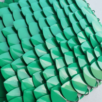 wholesale 500pcs Large Size Plastic Blue Dragon Scale,ScaleMaille,Scale Mail Armor,Chainmaille,Mermaid Scale,Scale Maille Supplies