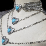 Scalemail Chainmail Harness Shoulder Pauldrons Pieces Vintage Heart Scalemaille Armor