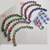 Iridescent Crystal Body Chain Top,Rave Top Clothing Clothes Wear ,Burning Man Outfits Music Festival EDC Outfits,Pole Dance Wear