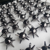 5pcs Large Flail Ball Pendant,jewelry charms for earrings,necklace making,Morning Star,Solid Spike Ball