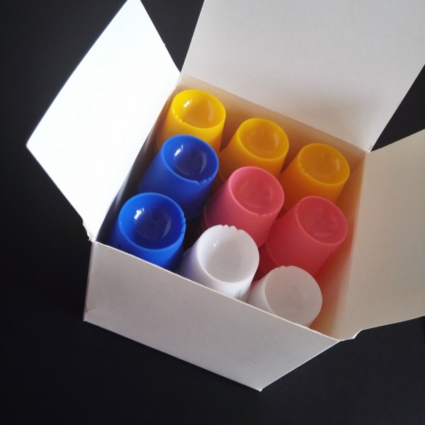 50 PCS Dental Disposable plastic dappen dish Acrylic Prophy Four Colors