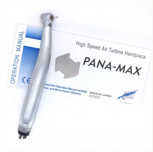 NSK Style Dental High Speed Turbine Handpiece - 45° Angle, Push Button, 2 Hole (USA Stock) 12 thumbnail image