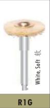 Dental Polishing Brush.RA Flat Felt R1NS 10pcs