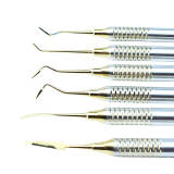 Dental Resin Filler Resin Aesthetic Repair Kit Oral Resin Filler 6 Piece /Set Golden