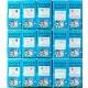 Dental Orthodontic elastic bands 1/8 squarrel 5.0OZ 5000pcs