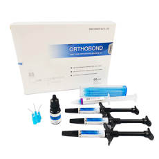 Dental Orthobond Bonding Adhesives Clear Standard Kit Paste and Primer