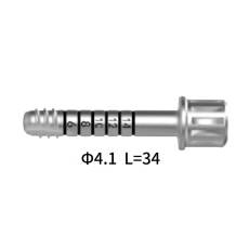 Straumann Compatible TL Tap For Ratchet dental implant surgical kit D4.1 L=34