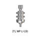 Straumann Compatible Dental WP TL Impression Cap,L=19MM Titanium alloy
