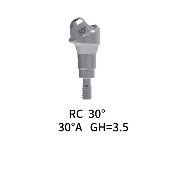 Straumann Compatible RC Multi-Unit Angled Abutment 30° GH=3.5 Type A