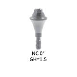 Straumann Compatible NC Multi-unit Abutment Angle 0° GH=1.5