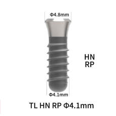 Straumann Compatible TL HN RP Dental Implant, D4.1 mm, 14 mm
